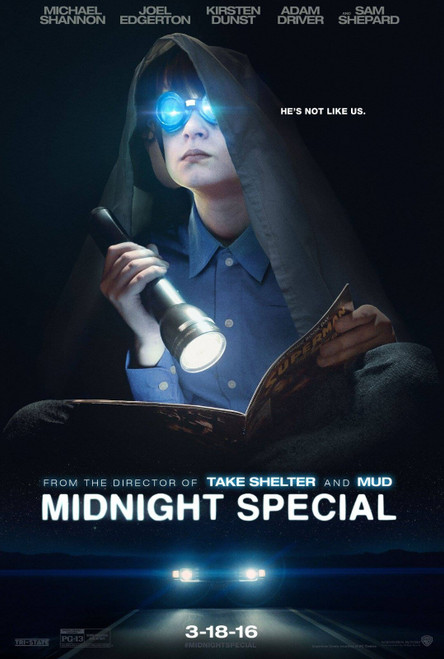 Midnight Special (2016)_1 Poster Canvas Movie Film Print A0 A1 A2 A3 A4 A5 A6 Ar